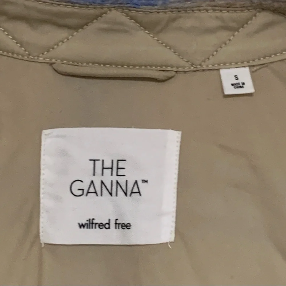 Aritzia Wilfred Free The Ganna™ Shirt Jacket in Marcel Lt Brc/ Azrn Bl |Size S - Picture 14 of 16